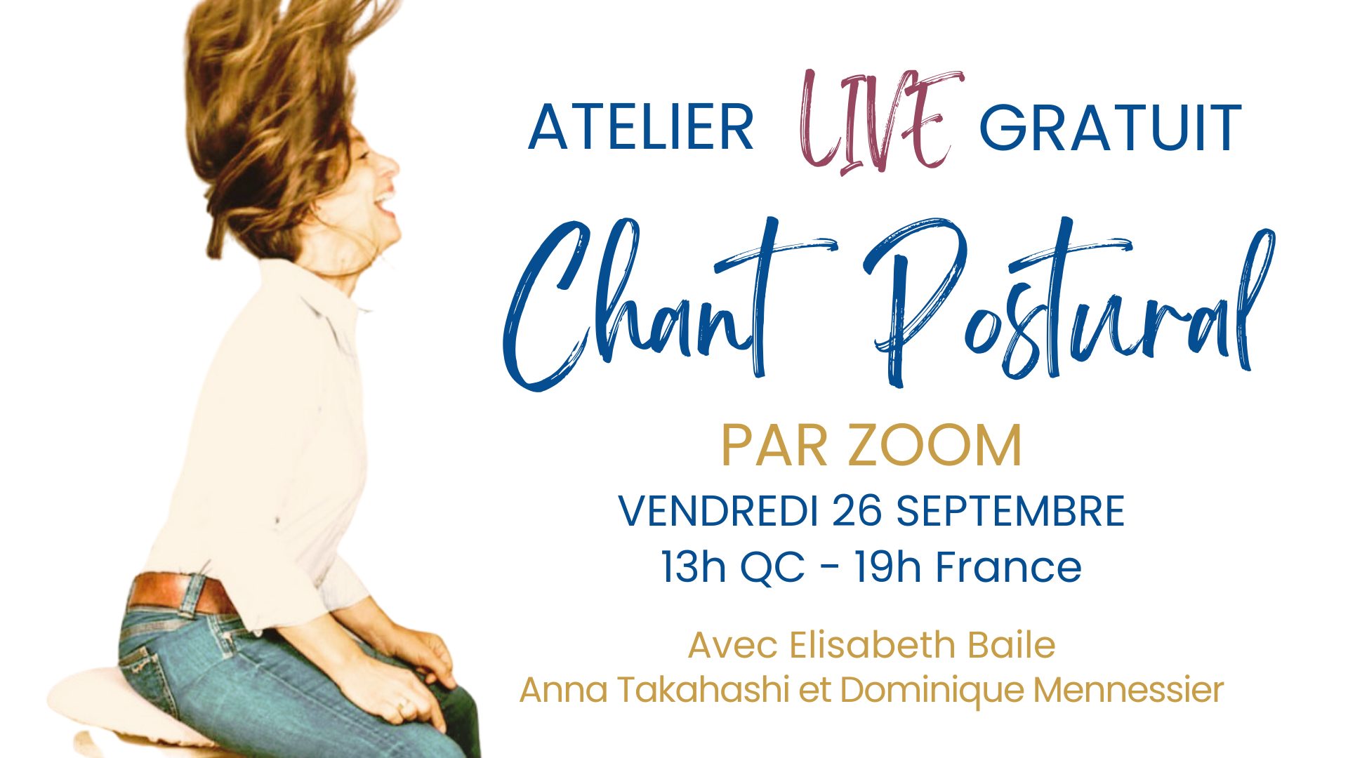 Mini atelier Chant postural
